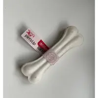 Bravo geperste bot rawhide voor honden 15 cm 2 st.