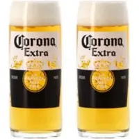 CORONA 2 x Bierglas 33cl