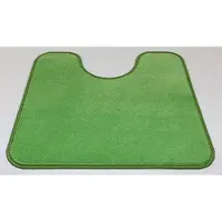 Prima - WC mat - Britt - appel groen - 50x60cm - uitsparing 21cm