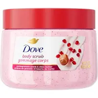 Unilever Dove Body Scrub - Pomegranate Seeds & Shea Butter - Moisturize, Exfoliate and Nourish - 444ml