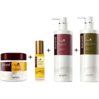Karseell - 500 ML Shampoo + 500 ML Conditioner + Masker + Olie - Voordeel bundel pakket