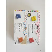 Kreul - Glas en Porseleinverf - Classic set en Color Living - 12 x 20 ml met penseel
