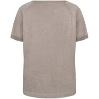 NUKUS Dames Tops & T-shirts Anita Top Lurex - Brons - Maat M