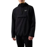 Reebok Heren Burbage Overhead Windrunner Jacket (Zwart)