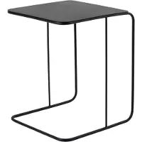 CALICOSY Bijzettafel met metalen blad h46 cm owen