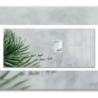 Sigel glasmagneetbord - Artverum - 130x55cm - botanic - SI-GL298