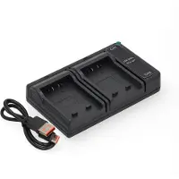 123accu Canon LP-E8 USB-C double slot oplader (8.4V, 0.7A, huismerk)