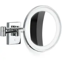 DECOR WALTHER Make-up Spiegel BS 40 LED Chrome (3x magnification)