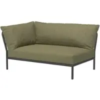Houe LEVEL 2 Hoekbank Kussen links Aluminium frame