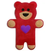 Leschi Warmtekussen Teddy Beer - Rood