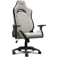 Trust GXT 723B Ruya Fabric - Ergonomische Gamestoel - 3D-armleuningen - Ademende Stoffen Bekleding - Tot 150 kg - Beige