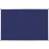 Viking Vilt Prikbord Wandmontage 60 (B) x 0,81 (D) x 45 (H) cm Aluminium Blauw