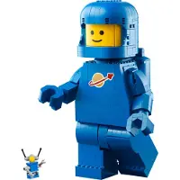 LEGO Grote blauwe minifiguur van een astronaut