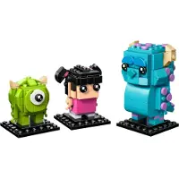 LEGO Figuren van Sulley, Mike en Boe