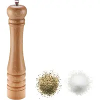 Westmark zout- en pepermolen, met keramische molen, hoogte: 28 cm, beukenhout, klassiek, lichtbruin, 63642260