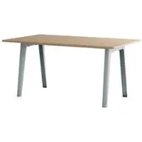 TIPTOE New Modern Rechthoekige Houten Eettafel 160 cm x 95 cm | Pale Blue