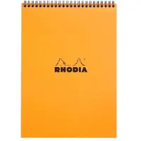 Rhodia Spiraalblok rhodia a4 lijn 160pag 80gr or | 5 stuks