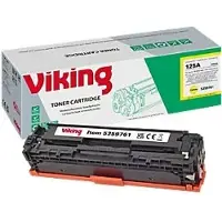 Viking 125A compatibele HP tonercartridge CB542A geel