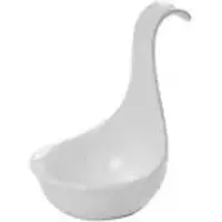Nobel Bits & Bites Amuselepel Porselein Crème 24 Stuks