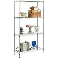 Mammut Stellingkast Everest Staal Chrome 900 x 350 x 1.600 mm