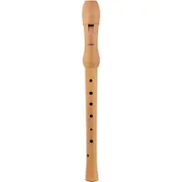 Hohner blokfluit, Musica Line, Duitse vingerzetting, tweedelig, licht perzikhout.