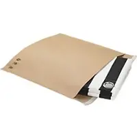 RAJA Kleefstrip Zak-envelop Bruin 500 (B) x 440 (H) mm Zonder Venster 125 g/m² Gerecycled 30% 150 Stuks
