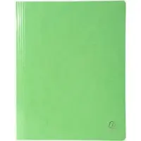Exacompta Snelhechtermappen 380805B Groen Geplastificeerd karton 24 x 32 cm 25 Stuks