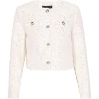 Faina Blazers 'Festive' zilver / wolwit
