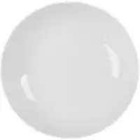 Nobel Fine Bone China Coupebord Porselein 205 mm Crème 36 Stuks