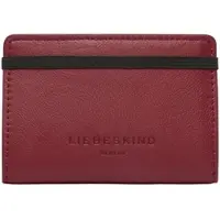 Liebeskind berlin Leren Kaarthoes Classics Cardholder Peony Wijnrood