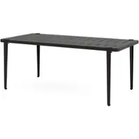 TIPTOE Midi Buitentafel Graphite Black | 8 seater