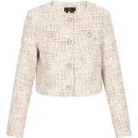 Faina Blazers lichtblauw / bruin / wit