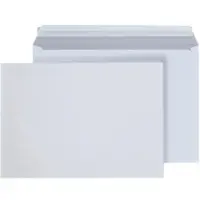 Viking enveloppen zonder venster C4 324 (B) x 229 (H) mm kleefstrip wit 120 g/m² 250 stuks