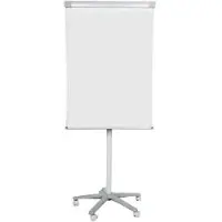 BI-Office Classic Mobiele flipchart A1 Vrijstaand Staal 70 (B) x 100 (H) cm Grijs