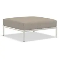 Houe LEVEL 2 Ottoman Kruk Aluminium frame