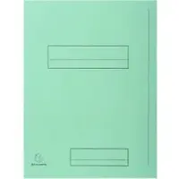 Exacompta 2-Flap map 335004E Lichtgroen Karton 24 x 32 cm 250 Stuks