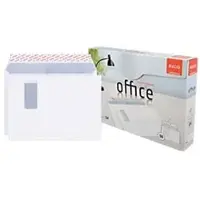 Elco Office C4 Kleefstrip Enveloppen Wit 324 (B) x 229 (H) mm Met Venster 120 g/m² 50 Stuks