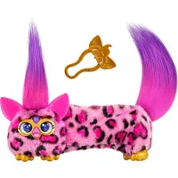 Hasbro Furby DJ Furblets Kitt-Ee-Luv, elektronisch miniknuffeldier voor meisjes en jongens van 6+