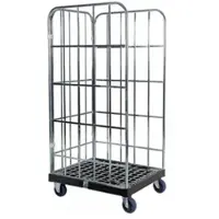 Saro Trolley Met 2 Zijwanden En Achterwand Model RW 3 - 174-3100 - Horeca & Professioneel