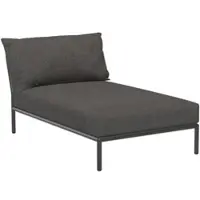 Houe LEVEL 2 chaise longue aluminium frame