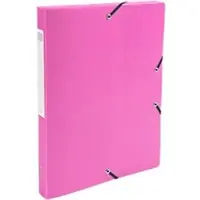 Exacompta Archiefdoos 59604E Roze Polypropyleen 25 x 33 cm 4 Stuks