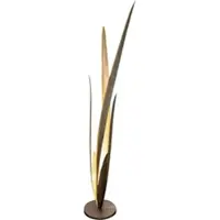 Holländer Design vloerlamp Palustre, bruin / roest, Woon-/ Eetkamer, metaal, Design, vloerlamp