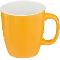 Secret De Gourmet Set van 6 Colorama Koffiemokken - Geel - 18 cl - Geschikt voor Espresso & Cappuccino - Koffie kopjes - Gele Kleur - 6 stuks -