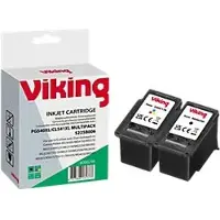 Viking PG-540XL / CL-541XL compatibele Canon inktcartridge zwart, cyaan, magenta geel multipak 2 stuks