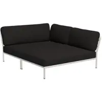 Houe LEVEL Knus hoekkussen rechts aluminium frame