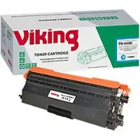 Viking TN-423C compatibele Brother tonercartridge cyaan