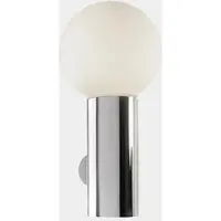 LEDS-C4 Wandlamp Mist, dimbaar, chroom / zilver, Badkamer, metaal, Modern, Wandlamp