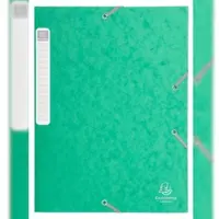 Exacompta 25x Cartobox Archiefdoos Rug 25mm - A4 (vlak geleverd) - Groen - 18503H