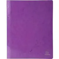 Exacompta Snelhechtermappen 380812B Paars Geplastificeerd karton 24 x 32 cm 25 Stuks