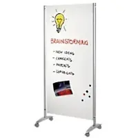 Kerkmann Whiteboard Magnetisch Gelakt staal Dubbelzijdig 85 (B) x 180 (H) cm